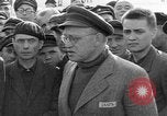 Image of prisoner's interview Dachau Germany, 1945, second 23 stock footage video 65675055233