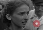 Image of Jewish prisoners Dachau Germany, 1945, second 39 stock footage video 65675055234