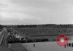 Image of prisoners Dachau Germany, 1945, second 8 stock footage video 65675055235