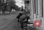 Image of American troops at outskirts of Dachau Concentration Camp Dachau Germany, 1945, second 35 stock footage video 65675055237