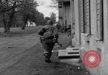 Image of American troops at outskirts of Dachau Concentration Camp Dachau Germany, 1945, second 36 stock footage video 65675055237