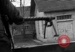 Image of American troops at outskirts of Dachau Concentration Camp Dachau Germany, 1945, second 39 stock footage video 65675055237