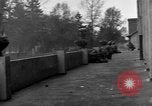 Image of American troops at outskirts of Dachau Concentration Camp Dachau Germany, 1945, second 44 stock footage video 65675055237