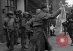 Image of American troops at outskirts of Dachau Concentration Camp Dachau Germany, 1945, second 58 stock footage video 65675055237
