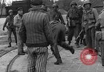 Image of American troops at outskirts of Dachau Concentration Camp Dachau Germany, 1945, second 62 stock footage video 65675055237