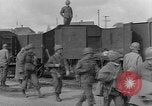 Image of dead bodies Dachau Germany, 1945, second 21 stock footage video 65675055238