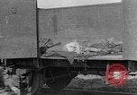 Image of dead bodies Dachau Germany, 1945, second 22 stock footage video 65675055238
