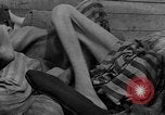 Image of dead bodies Dachau Germany, 1945, second 45 stock footage video 65675055238
