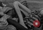 Image of dead bodies Dachau Germany, 1945, second 46 stock footage video 65675055238