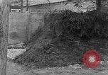 Image of dead bodies at Dachau Dachau Germany, 1945, second 14 stock footage video 65675055239