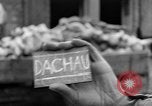 Image of dead bodies at Dachau Dachau Germany, 1945, second 34 stock footage video 65675055239