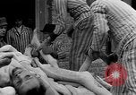 Image of dead bodies at Dachau Dachau Germany, 1945, second 60 stock footage video 65675055239