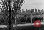 Image of liberated prisoners of Dachau concentration camp Dachau Germany, 1945, second 8 stock footage video 65675055240