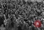 Image of liberated prisoners of Dachau concentration camp Dachau Germany, 1945, second 25 stock footage video 65675055240
