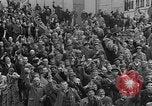 Image of liberated prisoners of Dachau concentration camp Dachau Germany, 1945, second 28 stock footage video 65675055240