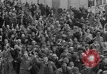 Image of liberated prisoners of Dachau concentration camp Dachau Germany, 1945, second 29 stock footage video 65675055240