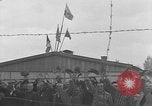 Image of liberated prisoners of Dachau concentration camp Dachau Germany, 1945, second 35 stock footage video 65675055240