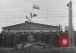 Image of liberated prisoners of Dachau concentration camp Dachau Germany, 1945, second 49 stock footage video 65675055240