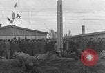 Image of liberated prisoners of Dachau concentration camp Dachau Germany, 1945, second 58 stock footage video 65675055240