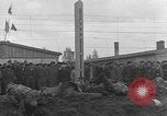 Image of liberated prisoners of Dachau concentration camp Dachau Germany, 1945, second 59 stock footage video 65675055240