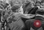 Image of prisoners Dachau Germany, 1945, second 49 stock footage video 65675055243