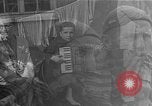 Image of lineup of perpetrators at Dachau concentration camp Dachau Germany, 1945, second 1 stock footage video 65675055244
