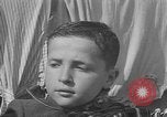 Image of lineup of perpetrators at Dachau concentration camp Dachau Germany, 1945, second 59 stock footage video 65675055244