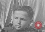 Image of lineup of perpetrators at Dachau concentration camp Dachau Germany, 1945, second 61 stock footage video 65675055244
