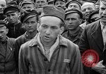 Image of interview of prisoner Dachau Germany, 1945, second 21 stock footage video 65675055247