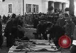 Image of German civilians carry bodies of Jewish victims Neunburg Germany, 1945, second 25 stock footage video 65675055249
