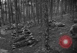Image of murdered Jewish slave laborers World War 2 Neunburg Germany, 1945, second 10 stock footage video 65675055250
