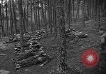 Image of murdered Jewish slave laborers World War 2 Neunburg Germany, 1945, second 14 stock footage video 65675055250