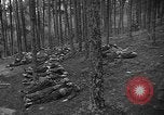 Image of murdered Jewish slave laborers World War 2 Neunburg Germany, 1945, second 17 stock footage video 65675055250