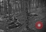 Image of murdered Jewish slave laborers World War 2 Neunburg Germany, 1945, second 20 stock footage video 65675055250