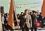 Immagine di Cerimonia di liberazione Dachau Germania, 1945, secondo 27 filmato di repertorio 65675055258