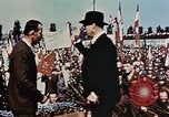 Standbild Zeremonie Dachau Deutschland, 1945, aus Sekunde 16 historischem Filmmaterial Videoclip 65675055272