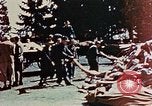Standbild Konzentrationslager Dachau Dachau Deutschland, 1945, aus Sekunde 11 historischem Filmmaterial Videoclip 65675055273