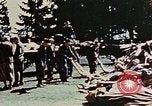 Standbild Konzentrationslager Dachau Dachau Deutschland, 1945, aus Sekunde 12 historischem Filmmaterial Videoclip 65675055273