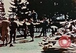 Standbild Konzentrationslager Dachau Dachau Deutschland, 1945, aus Sekunde 23 historischem Filmmaterial Videoclip 65675055273