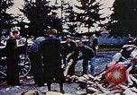 Standbild Konzentrationslager Dachau Dachau Deutschland, 1945, aus Sekunde 3 historischem Filmmaterial Videoclip 65675055274