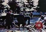 Standbild Konzentrationslager Dachau Dachau Deutschland, 1945, aus Sekunde 4 historischem Filmmaterial Videoclip 65675055274