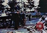 Standbild Konzentrationslager Dachau Dachau Deutschland, 1945, aus Sekunde 12 historischem Filmmaterial Videoclip 65675055274
