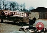 Standbild Konzentrationslager Buchenwald Ettersberg Deutschland, 1945, aus Sekunde 13 historischem Filmmaterial Videoclip 65675055277