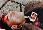 Standbild Opfer im Konzentrationslager Buchenwald Ettersberg Deutschland, 1945, aus Sekunde 17 historischem Filmmaterial Videoclip 65675055278