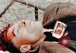 Standbild Opfer im Konzentrationslager Buchenwald Ettersberg Deutschland, 1945, aus Sekunde 19 historischem Filmmaterial Videoclip 65675055278