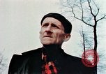 Standbild Konzentrationslager Buchenwald gate Ettersberg Deutschland, 1945, aus Sekunde 34 historischem Filmmaterial Videoclip 65675055279