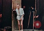 Standbild befreiten Konzentrationslager Buchenwald Opfer Ettersberg Deutschland, 1945, aus Sekunde 10 historischem Filmmaterial Videoclip 65675055280