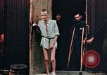 Standbild befreiten Konzentrationslager Buchenwald Opfer Ettersberg Deutschland, 1945, aus Sekunde 11 historischem Filmmaterial Videoclip 65675055280