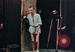 Standbild befreiten Konzentrationslager Buchenwald Opfer Ettersberg Deutschland, 1945, aus Sekunde 21 historischem Filmmaterial Videoclip 65675055280