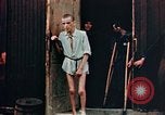 Standbild befreiten Konzentrationslager Buchenwald Opfer Ettersberg Deutschland, 1945, aus Sekunde 26 historischem Filmmaterial Videoclip 65675055280